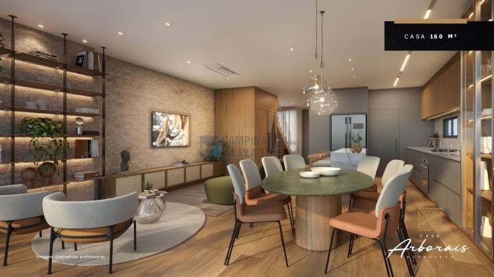 living breve lançamento casa arborais altavista 160 m2