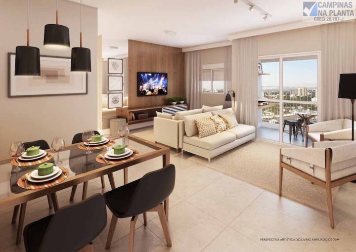 Morada Morumbi Sala Living Ampliado