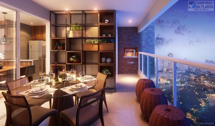 Vila Ingles Campinas Perspectiva da Varanda