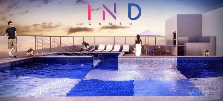 Piscina c/ Sky View do IND Cambui