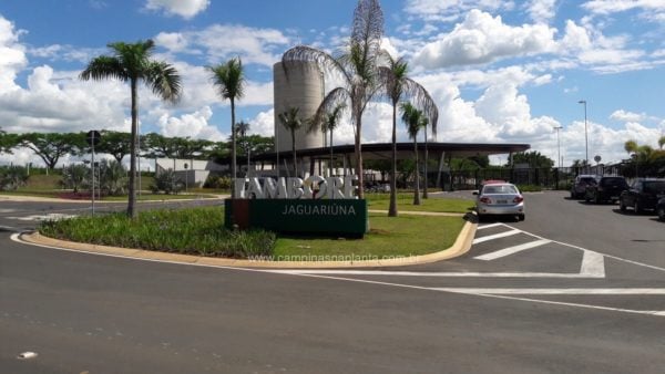 Tamboré Jaguariúna Foto da portaria